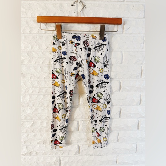 Peregrine Stormy Space Doodle Two-piece Bamboo Pajamas - Picture 8 of 8